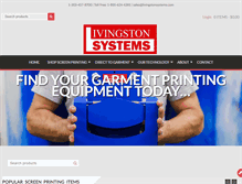Tablet Screenshot of livingstonsystems.com